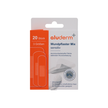 aluderm® Wundpflaster Mix weiß sensitiv